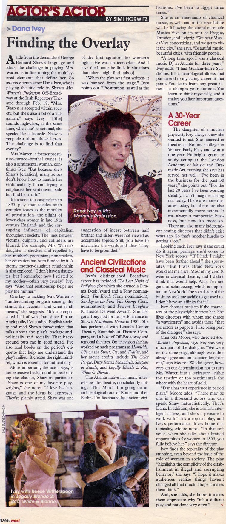 Eccentricities Article